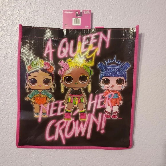 Legacy L.O.L Surprise Reusable Tote Shopping Bag - Picture 2 of 6